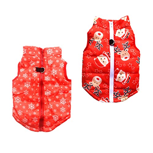 COLLBATH 2-teiliges Hund Winter Outfit Baumwolle Kleidung Wärmender Mantel Für Haustier Bequeme Und Strapazierfähige Tierbekleidung COLLBATH 2-teiliges Hund Winter Outfit Baumwolle Kleidung Wärmender Mantel Für Haustier Bequeme Und Strapazierfähige Tierbekleidung von COLLBATH