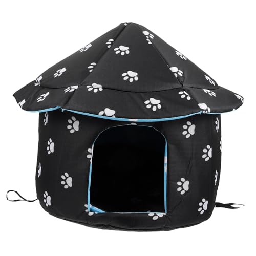 COLLBATH Abnehmbares Katzenhaus für draußen warmes Katzennest wetterfestes Design Katzenunterschlupf sicher und stabil COLLBATH Abnehmbares Katzenhaus für draußen warmes Katzennest wetterfestes Design Katzenunterschlupf sicher und stabil von COLLBATH
