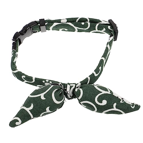COLLBATH Dekoratives Katzenhalsband Mit Fliege Verstellbar Atmungsaktiv Für Haustiere Bequemes Haustierhalsband von COLLBATH
