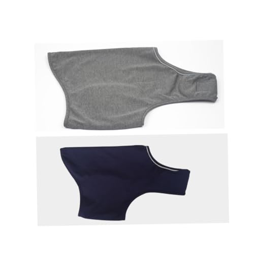COLLBATH Haustierjacke Hund Warmer Mantel Relief Größe S Grau Für Tierarztbesuche von COLLBATH