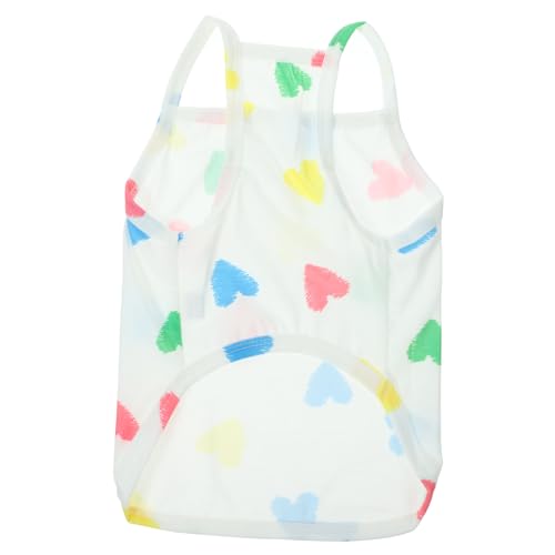 COLLBATH Kühlende Hundeweste Aus Baumwollpolyester Atmungsaktives Hundehemd Für Sommer Leichtes Haustierkleid Für Draußen von COLLBATH