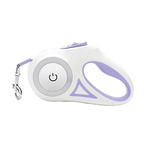COLLBATH Kettenleine Hund Einziehbar Outdoor Haustierleine Automatisch Rutschfester Griff Langlebiges Material Leicht Zu Handhaben von COLLBATH