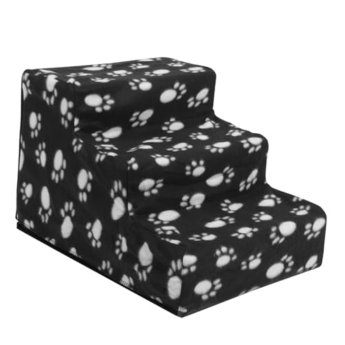 COLLBATH Haustierspieltreppe Haustiertor Kontrolle Hundestufen Fürs Bett Lustige Haustiertreppe Welpenleiter Haustiertreppe Aus Schaumstoff Im Freien Welpentreppe Plastik Black COLLBATH Haustierspieltreppe Haustiertor Kontrolle Hundestufen Fürs Bett Lustige Haustiertreppe Welpenleiter Haustiertreppe Aus Schaumstoff Im Freien Welpentreppe Plastik Black von COLLBATH