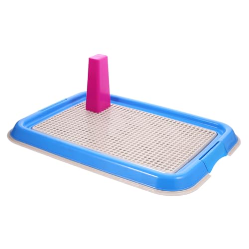 COLLBATH Mesh-Haustiertoilette Welpen-Innentoilette Hunde-PIPI-Trainingstoilette Haustier-Zugversorgung Hundetöpfchen zufällige Farbe COLLBATH Mesh-Haustiertoilette Welpen-Innentoilette Hunde-PIPI-Trainingstoilette Haustier-Zugversorgung Hundetöpfchen zufällige Farbe von COLLBATH