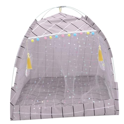 COLLBATH Abnehmbares Haustierzeltbett für Katzen und Hunde wasserdicht atmungsaktiv kompaktes Nest Mini-Schlafzelt für Haustiere für Sommer und Winter COLLBATH Abnehmbares Haustierzeltbett für Katzen und Hunde wasserdicht atmungsaktiv kompaktes Nest Mini-Schlafzelt für Haustiere für Sommer und Winter von COLLBATH