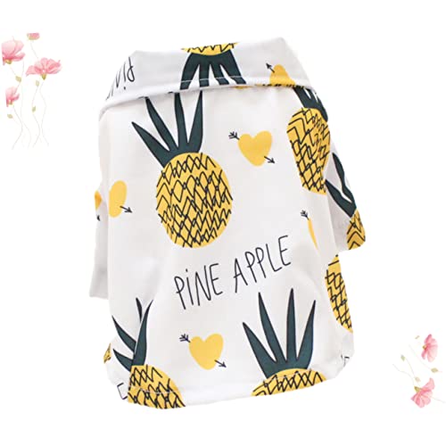 COLLBATH Hawaii Hemd für Leichtes Hundeshirt mit Ananas Atmungsaktive Tierbekleidung für Hochzeiten Geburtstagsfeiern und Fotoshootings XL COLLBATH Hawaii Hemd für Leichtes Hundeshirt mit Ananas Atmungsaktive Tierbekleidung für Hochzeiten Geburtstagsfeiern und Fotoshootings XL von COLLBATH