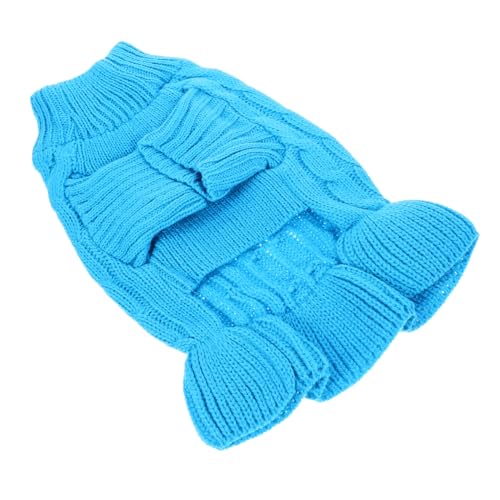 COLLBATH Hundepullover Winter Warmhaltend Verdickte Atmungsaktive Bequeme Kleidung Für Hunde Welpenjacke Wintermantel von COLLBATH