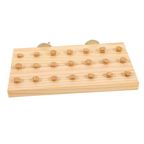 COLLBATH Holz Vogel Spielplatz Stand für Papageien Nymphensittiche und Wellensittiche Langlebig und Sicher für Vogelkäfig Zubehör Interaktives Kauspielzeug für Kleine Haustiere COLLBATH Holz Vogel Spielplatz Stand für Papageien Nymphensittiche und Wellensittiche Langlebig und Sicher für Vogelkäfig Zubehör Interaktives Kauspielzeug für Kleine Haustiere von COLLBATH