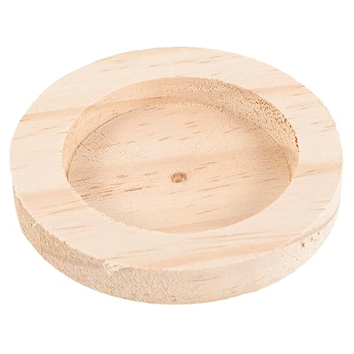 COLLBATH Hamster Holz Schüssel Kompakte Größe Fütterung Gericht Glatte Für Chinchilla Eichhörnchen Haustiere COLLBATH Hamster Holz Schüssel Kompakte Größe Fütterung Gericht Glatte Für Chinchilla Eichhörnchen Haustiere von COLLBATH