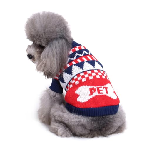 COLLBATH Haustier-partykostüm Halloween-hundekleidung Kleidung Kostüme Halloween-Pullover Party-hundetuch Partykleidung Für Haustiere Weihnachtskleidung Für Hunde Weihnachtskostüme Elch von COLLBATH