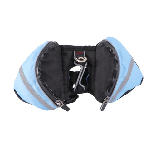 COLLBATH Hund satteltasche Hunde Rucksack Dog Backpack Hunderucksack Wander-Tagesrucksäcke hundekotbeutel Welpengeschirr Camping Rucksack für Hunde der Hund Hundetasche Sporttasche Gurt von COLLBATH