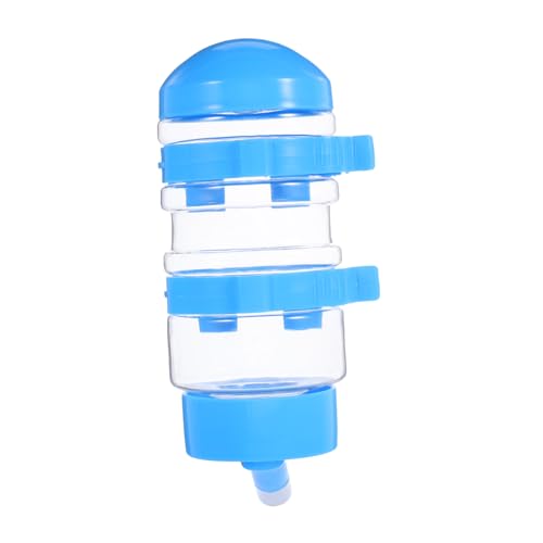 COLLBATH Wasserspender Für Hunde Und Katzen Automatische Hängende Wasserflasche Mit Düse Große Kapazität Platzsparend 400 Ml von COLLBATH