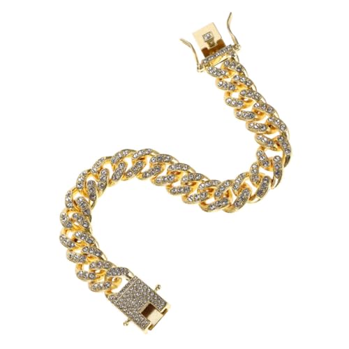 COLLBATH Metall-katzenkette Haustier-Halskette Hunde-zubehör Halskette Haustier-hundekette Halsband Leichtes Hundehalsband Für Partys von COLLBATH