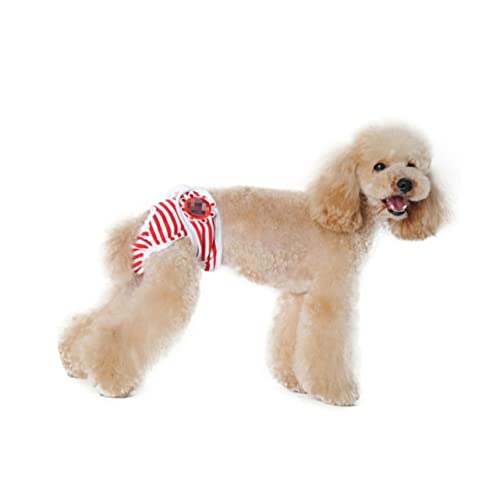 COLLBATH Einstellbare Hund Windeln Rot XXL Haustier Windel Komfortable Atmungsaktive Weibliche Hund Menstruation Hosen COLLBATH Einstellbare Hund Windeln Rot XXL Haustier Windel Komfortable Atmungsaktive Weibliche Hund Menstruation Hosen von COLLBATH