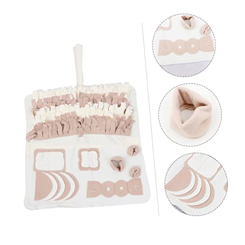 COLLBATH Hundeschnüffelmatte aus Futtermatte für Antiskid für Fütterungsaktivitäten für Kleine und Mittelgroße Fördert das Spielverhalten und Stress von COLLBATH