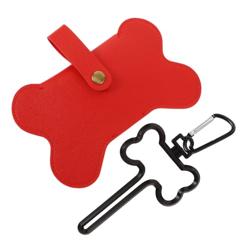 COLLBATH Hundetasche Kiste Halter Müll Hundeshampoo Hundekotbeutel Hunde-PIPI-Pads Inhaber Einziehbare Hundeleine Schaufel Hundekotsammler Clipper Vlies Welpe Rot Leder COLLBATH Hundetasche Kiste Halter Müll Hundeshampoo Hundekotbeutel Hunde-PIPI-Pads Inhaber Einziehbare Hundeleine Schaufel Hundekotsammler Clipper Vlies Welpe Rot Leder von COLLBATH