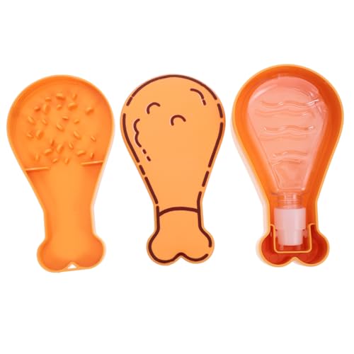 COLLBATH Hundewasserflasche Haustier-wasserflasche Tragbarer Wassernapf Für Hunde Hund Wasserflasche Reisebehälter Für Hundefutter Wasserflaschenspender Für Hunde Abs Orange von COLLBATH