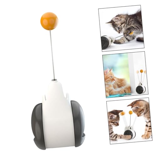 COLLBATH Interaktives Katzenspielzeug Mit Katzenminze Ball Balance Swing Car Für Stundenlangen Spielspaß Fördert Die Selbstbeschäftigung Und Langeweile Bei Katzen von COLLBATH