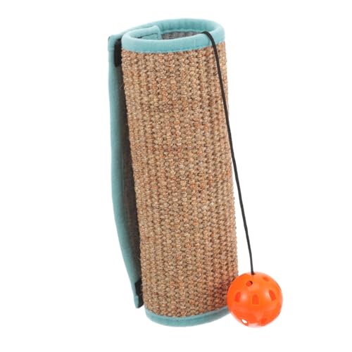 COLLBATH Kätzchen Kratzbrett Pointer Katzenspielzeug Katzenkratzbrett Futterspender Sisalseil für Katzenkratzer Plüsch Kitten kratzpappen für Katzen Kratzspielzeug für Katzen von COLLBATH