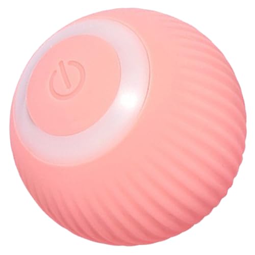 COLLBATH Kätzchenspielzeug katzenspielzeug interaktives Katzenfreundliches katzenball Katze intelligenter Ball drinnen LED Katzenbälle Kätzchen Kieselgel Rosa COLLBATH Kätzchenspielzeug katzenspielzeug interaktives Katzenfreundliches katzenball Katze intelligenter Ball drinnen LED Katzenbälle Kätzchen Kieselgel Rosa von COLLBATH