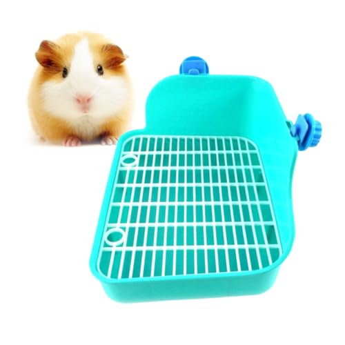 COLLBATH Ecktoilette Für Kaninchen Hamster Meerschweinchen – Töpfchentraining Einfach Zu Verwenden Für Kleintiere COLLBATH Ecktoilette Für Kaninchen Hamster Meerschweinchen – Töpfchentraining Einfach Zu Verwenden Für Kleintiere von COLLBATH