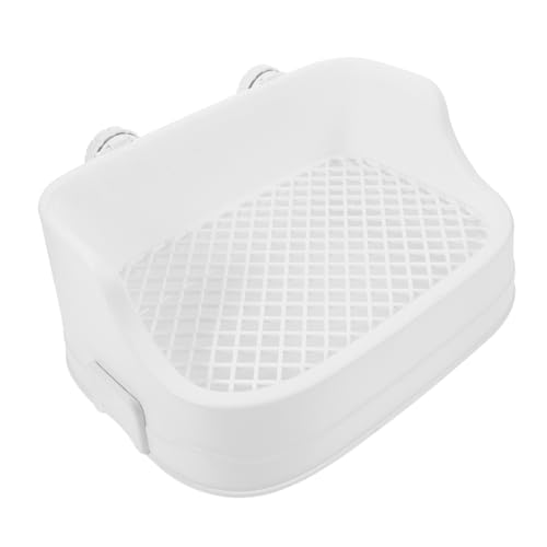 COLLBATH Kaninchenkäfig Toilette Quadratische Kleintier Toilette Für Hamster Und Meerschweinchen Mit Abnehmbarem Tray Fürfache Reinigung Haustierbedarf Für Sauberes COLLBATH Kaninchenkäfig Toilette Quadratische Kleintier Toilette Für Hamster Und Meerschweinchen Mit Abnehmbarem Tray Fürfache Reinigung Haustierbedarf Für Sauberes von COLLBATH