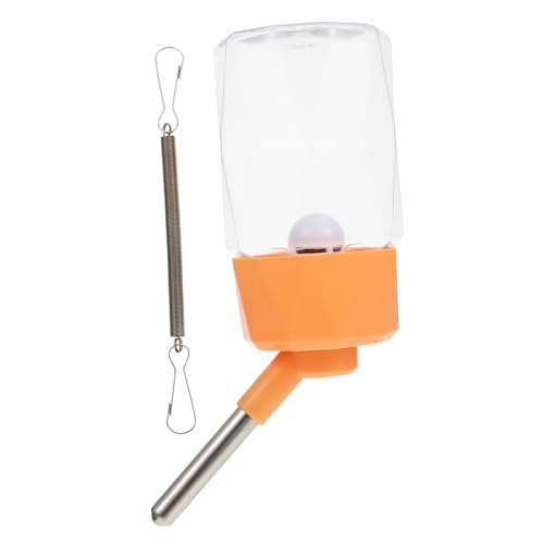 COLLBATH Kaninchentrinker Wasserspender Für Kaninchen Maschine Brunnen Großer Wasserspender Für Hunde Flüssigseifenspender Vakuum Hamsterbecken Wasserfontäne Meerschweinchenkäfig Orange STK COLLBATH Kaninchentrinker Wasserspender Für Kaninchen Maschine Brunnen Großer Wasserspender Für Hunde Flüssigseifenspender Vakuum Hamsterbecken Wasserfontäne Meerschweinchenkäfig Orange STK von COLLBATH