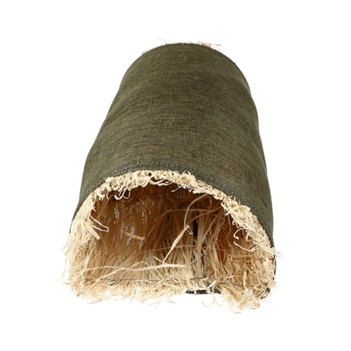 COLLBATH Kaninchentunnel Hasenversteck Hasenspielzeug Verstecken Hamsterversorgung Schlafendes Tunnelhaus Hasentunnel- Häschen-Tunnel- Hamster -tunnelspielzeug Green Stoff von COLLBATH