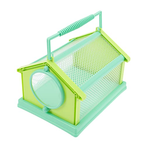 COLLBATH Kasten Käfig Zur Beobachtung Von Insekten Käfige Für Raupe Schmetterling Beobachtungskäfig Im Freien Sammelkäfig Fangkäfig Fänger Plastik Green COLLBATH Kasten Käfig Zur Beobachtung Von Insekten Käfige Für Raupe Schmetterling Beobachtungskäfig Im Freien Sammelkäfig Fangkäfig Fänger Plastik Green von COLLBATH