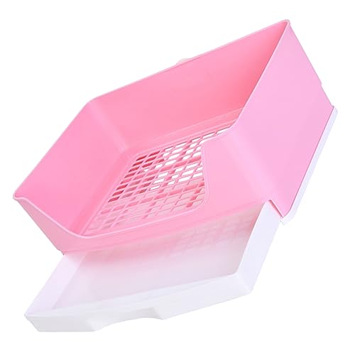 COLLBATH Kaninchentoilette Für Meerschweinchen Kunststoff Rechteckige Kleintier Toilette Praktisches Hasen Zubehör COLLBATH Kaninchentoilette Für Meerschweinchen Kunststoff Rechteckige Kleintier Toilette Praktisches Hasen Zubehör von COLLBATH