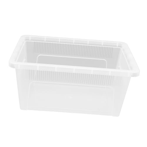 COLLBATH Stabile Reptilien-zuchtbox Großer Terrarium-futterbehälter Für Vogelspinnen Gecko-Aquarium Ohne Deckel COLLBATH Stabile Reptilien-zuchtbox Großer Terrarium-futterbehälter Für Vogelspinnen Gecko-Aquarium Ohne Deckel von COLLBATH