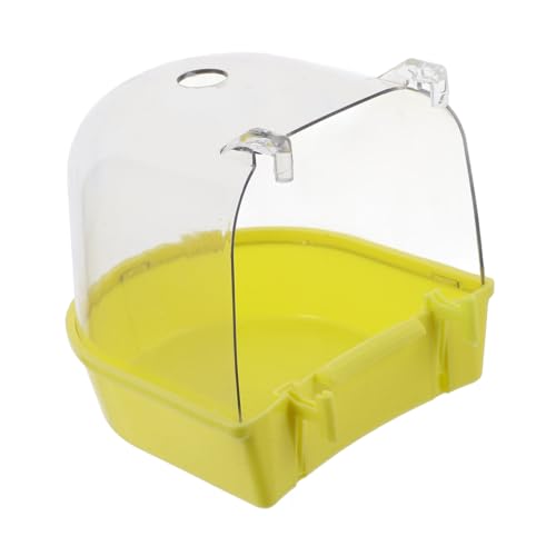 COLLBATH Hängendes Vogelbad Aus Abs Einfache Installation Spritzschutz Geeignet Für Papageien Sittiche Und Andere Vögel Mühelose Reinigung COLLBATH Hängendes Vogelbad Aus Abs Einfache Installation Spritzschutz Geeignet Für Papageien Sittiche Und Andere Vögel Mühelose Reinigung von COLLBATH