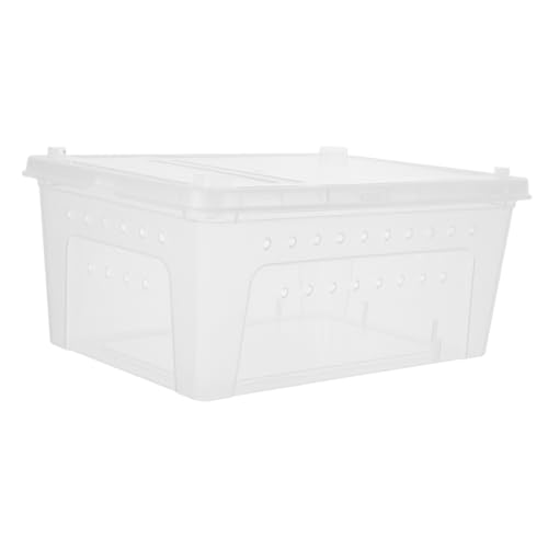 COLLBATH Tragbares Reptilien Terrarium Kasten Für Schildkröten Und Eidechsen Aus Abs Kunststoff Mit Sicherem Design Geeignet Für Haustier Haltung COLLBATH Tragbares Reptilien Terrarium Kasten Für Schildkröten Und Eidechsen Aus Abs Kunststoff Mit Sicherem Design Geeignet Für Haustier Haltung von COLLBATH