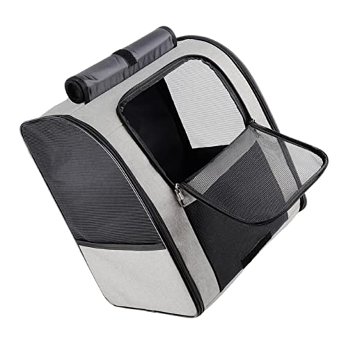 COLLBATH Atmungsaktiver Katzenrucksack Mit Großem Fassungsvermögen Bequeme Tragetasche Für Haustiere Tragbar Für Ausflüge Aus Strapazierfähigem Oxford-Material COLLBATH Atmungsaktiver Katzenrucksack Mit Großem Fassungsvermögen Bequeme Tragetasche Für Haustiere Tragbar Für Ausflüge Aus Strapazierfähigem Oxford-Material von COLLBATH