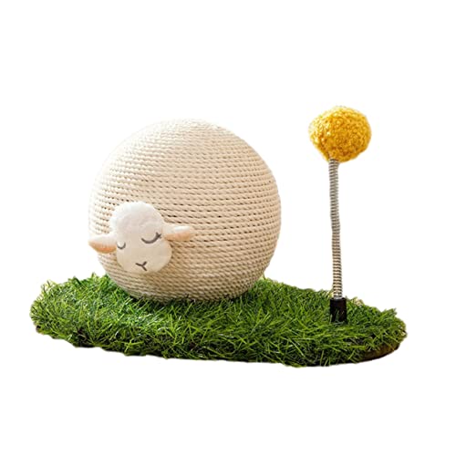 COLLBATH Katze Fangball Sisalkratzen Katzenkratzkarton Für Runden Katze Kratzt Sisalpfosten Kätzchen Katzenspielzeug Groß Kratzer Klaue Kätzchen Kratzspielzeug Haustierbedarf Holz COLLBATH Katze Fangball Sisalkratzen Katzenkratzkarton Für Runden Katze Kratzt Sisalpfosten Kätzchen Katzenspielzeug Groß Kratzer Klaue Kätzchen Kratzspielzeug Haustierbedarf Holz von COLLBATH