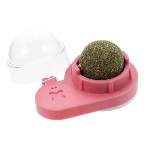 COLLBATH Katze Mu Tian Polygonum Ball leckbare Süßigkeiten Spielzeug aus Autos Katzenhaar entfernen Katzenwand Leckereien für Katzen Kätzchen Spielzeug Katzenminze Wandball Katzenminze-Ball von COLLBATH