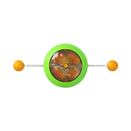 COLLBATH Katzen-drehteller-Spielzeug Interaktives Katzenminze-Spielzeug Katzen-Teasing-Spielzeug Multifunktionales Katzen-Teaser-Spielzeug Drehbare Bälle Für Katzen von COLLBATH