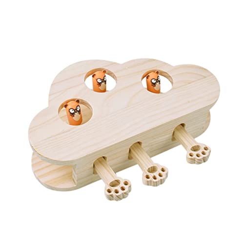 COLLBATH Katzen-Teaser- Interaktives Katzenspielzeug Kratzer Katzenspielzeug aus Holz Interaktives für Katzen Mäuse Katze Haustier Katzenspielzeug Bambus COLLBATH Katzen-Teaser- Interaktives Katzenspielzeug Kratzer Katzenspielzeug aus Holz Interaktives für Katzen Mäuse Katze Haustier Katzenspielzeug Bambus von COLLBATH