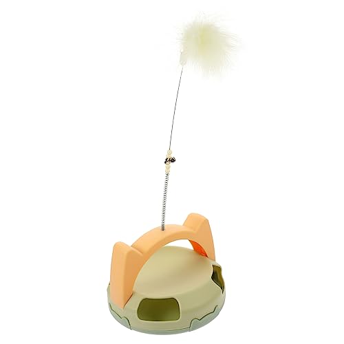 COLLBATH Katzenspielzeug Mit Feder Und Ball Für Katzen Interaktives Katzenzubehör Katze Jagdinstinkt Aktivieren Katzenspielzeug Für Hauskatzen COLLBATH Katzenspielzeug Mit Feder Und Ball Für Katzen Interaktives Katzenzubehör Katze Jagdinstinkt Aktivieren Katzenspielzeug Für Hauskatzen von COLLBATH