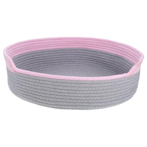 COLLBATH Elegantes Katzenbett Aus Baumwollleinen Handgefertigter Katzenkorb Aus Weide Warmes Schlafbett Für Haustiere Vielseitige Outdoor-unterlage Für Katzen Stilvolles Katzenversteck COLLBATH Elegantes Katzenbett Aus Baumwollleinen Handgefertigter Katzenkorb Aus Weide Warmes Schlafbett Für Haustiere Vielseitige Outdoor-unterlage Für Katzen Stilvolles Katzenversteck von COLLBATH