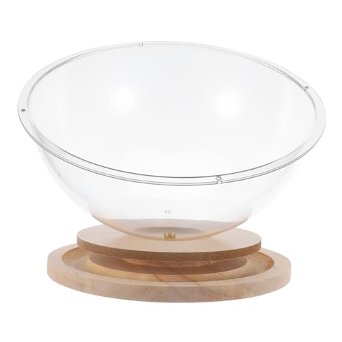 COLLBATH Katzenbett für Kleine Haustiere mit Spielbällen Holzständer Transparentes Katzenhaus Multifunktionales Design für Gemütliche und Verspielte Katzen für Drinnen COLLBATH Katzenbett für Kleine Haustiere mit Spielbällen Holzständer Transparentes Katzenhaus Multifunktionales Design für Gemütliche und Verspielte Katzen für Drinnen von COLLBATH