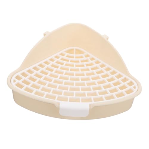 COLLBATH Katzenklo Hamster klo kaninchentoilette Bunny-Klo Hamster Ecktoilette streuwanne Haustier Nachfüllen von Müllschränken Welpe Wurf Hasenkäfig Toilette Häschen Toilette Plastik Weiß COLLBATH Katzenklo Hamster klo kaninchentoilette Bunny-Klo Hamster Ecktoilette streuwanne Haustier Nachfüllen von Müllschränken Welpe Wurf Hasenkäfig Toilette Häschen Toilette Plastik Weiß von COLLBATH