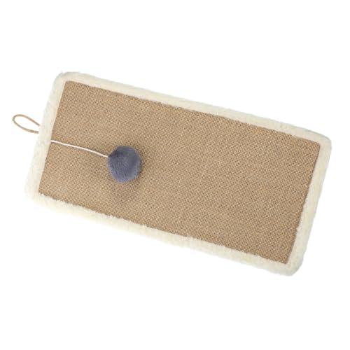 COLLBATH Katzenkratzbrett Sisal Kratzmatte Haushaltskratzbrett Verschleißfester Katzenkratzer Bodenzubehör Wiederverwendbares Kratzbrett COLLBATH Katzenkratzbrett Sisal Kratzmatte Haushaltskratzbrett Verschleißfester Katzenkratzer Bodenzubehör Wiederverwendbares Kratzbrett von COLLBATH