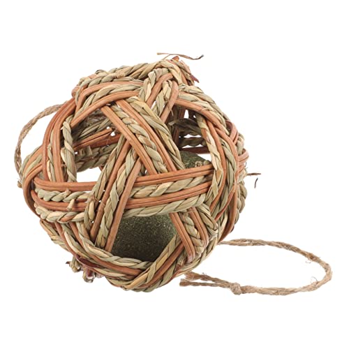 COLLBATH Katzenminze Bälle Katze Katzenminze Katzenminze-Ball Katzenzähne Reinigen Bälle Katze Spielt Ball Katzenminze Für Katzen Katzenminzekugeln Für Katzen Miscanthus-Rebe COLLBATH Katzenminze Bälle Katze Katzenminze Katzenminze-Ball Katzenzähne Reinigen Bälle Katze Spielt Ball Katzenminze Für Katzen Katzenminzekugeln Für Katzen Miscanthus-Rebe von COLLBATH