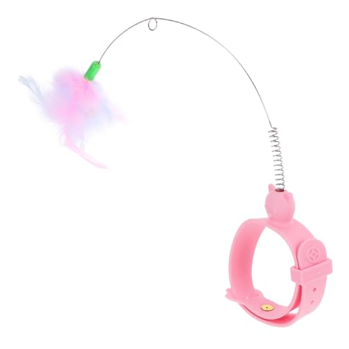 COLLBATH Katzenangel Verstellbares Halsband Silikon Interaktiver Spielstab Für Hauskatzen Und Haustieraktivitäten COLLBATH Katzenangel Verstellbares Halsband Silikon Interaktiver Spielstab Für Hauskatzen Und Haustieraktivitäten von COLLBATH