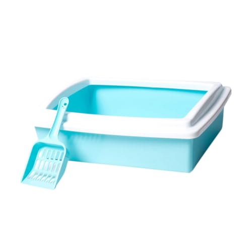 COLLBATH Katzenstreu Basin mit Spritzschutz Praktische Katzentoilette für Einfachen Zugang für Katzenpflege und Training COLLBATH Katzenstreu Basin mit Spritzschutz Praktische Katzentoilette für Einfachen Zugang für Katzenpflege und Training von COLLBATH