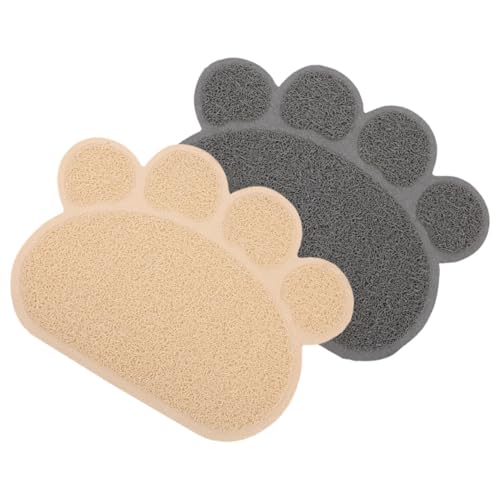 COLLBATH Katzenstreumatten Innenbereich PVC Bodenmatte Für Hausgebrauch Haustierfütterungskissen rutschfeste Streumatte Katzen-/hundefutterunterlage COLLBATH Katzenstreumatten Innenbereich PVC Bodenmatte Für Hausgebrauch Haustierfütterungskissen rutschfeste Streumatte Katzen-/hundefutterunterlage von COLLBATH