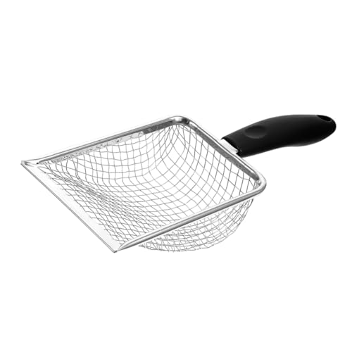 COLLBATH Katzenstreuschaufel Aus Edelstahl Groß Büschel Wurf Sieb Scoop Sichter Tragbare Haustierstreuschaufel Rocksifter Abfallschaufel Wiederverwendbar Rostfreier Stahl COLLBATH Katzenstreuschaufel Aus Edelstahl Groß Büschel Wurf Sieb Scoop Sichter Tragbare Haustierstreuschaufel Rocksifter Abfallschaufel Wiederverwendbar Rostfreier Stahl von COLLBATH