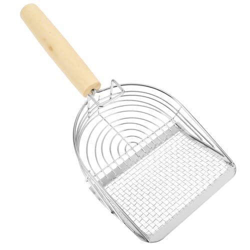 COLLBATH Schaufel Für Katzenstreu Katzenstreuschaufel Mit Holzgriff Katzenstreu Sandsieb Für Kätzchen Und Haustierkatzen Langlebig Und Ergonomisch Ideal Zum Entfernen Von Katzenstreu Und Klumpen COLLBATH Schaufel Für Katzenstreu Katzenstreuschaufel Mit Holzgriff Katzenstreu Sandsieb Für Kätzchen Und Haustierkatzen Langlebig Und Ergonomisch Ideal Zum Entfernen Von Katzenstreu Und Klumpen von COLLBATH
