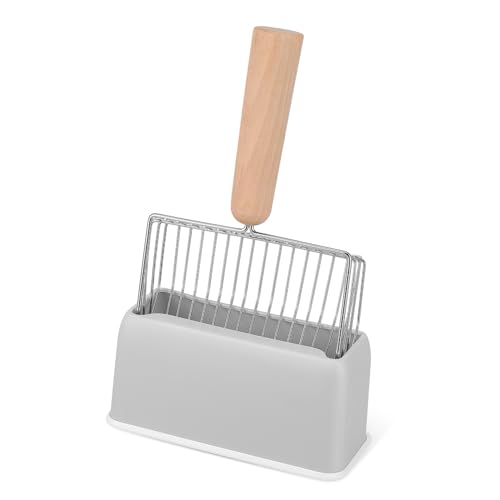 COLLBATH Katzenstreuschaufel-Set Metalldraht-wurfsieb Große Katzenstreuschaufel Mit Katzenzubehör Einfach COLLBATH Katzenstreuschaufel-Set Metalldraht-wurfsieb Große Katzenstreuschaufel Mit Katzenzubehör Einfach von COLLBATH
